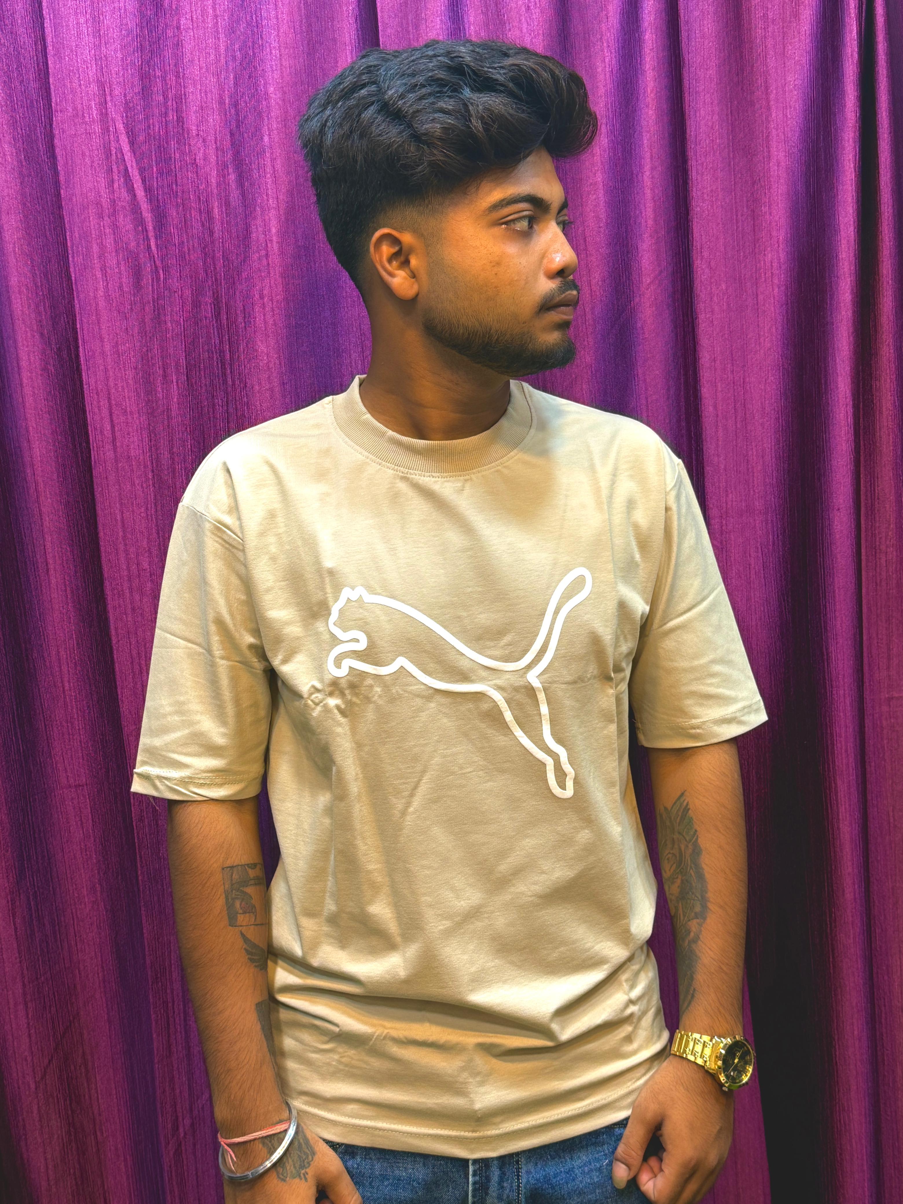 Men's Oversized Puma Logo T-Shirt